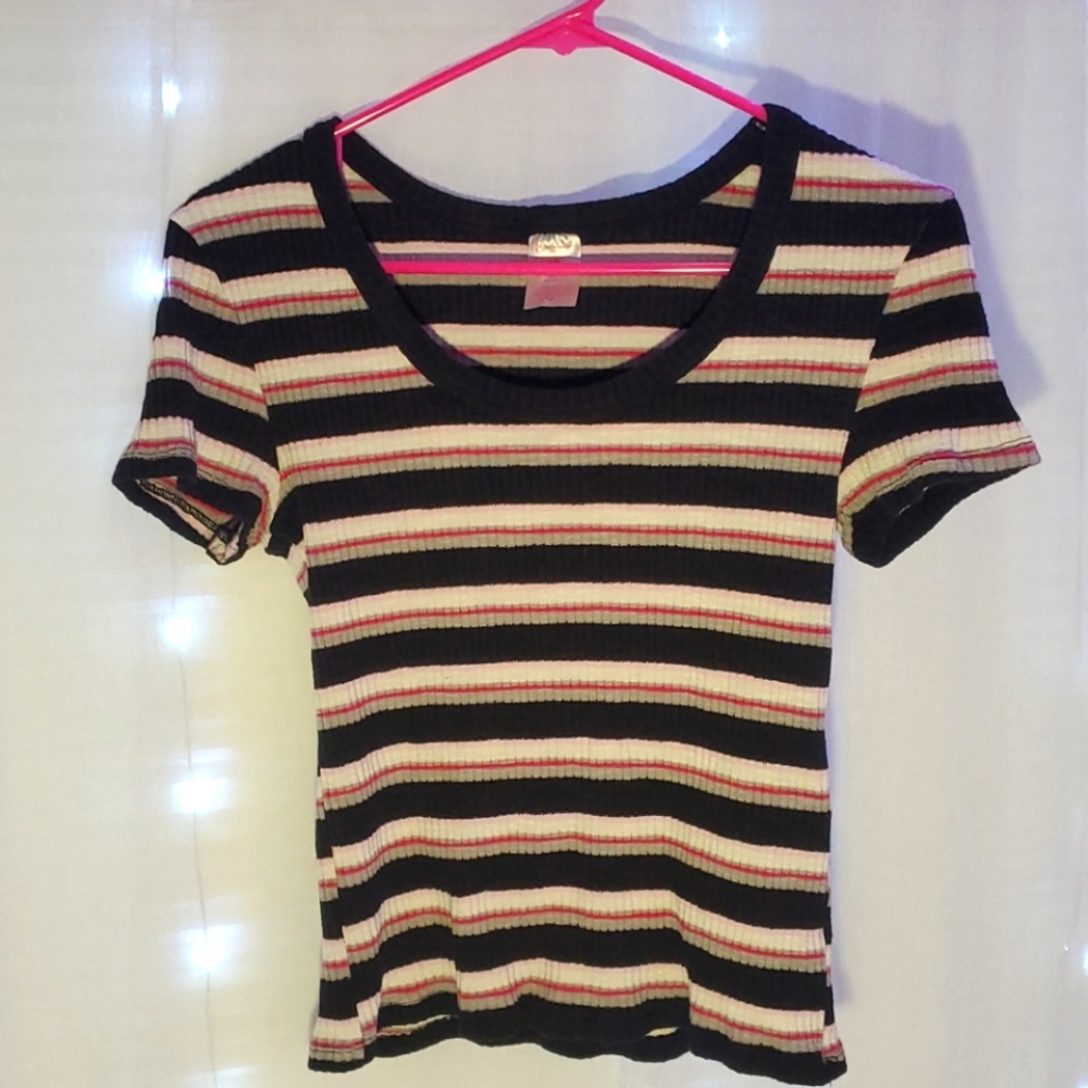 Striped multicolored t-shirt